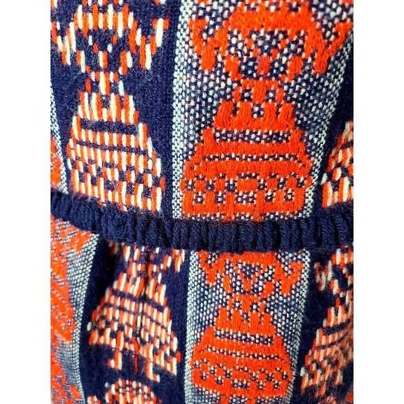 Vintage Novelty Print Set, 70s Howard Wolf, Dress and‎ Jacket Set, Tapestry Set - Picture 8 of 10